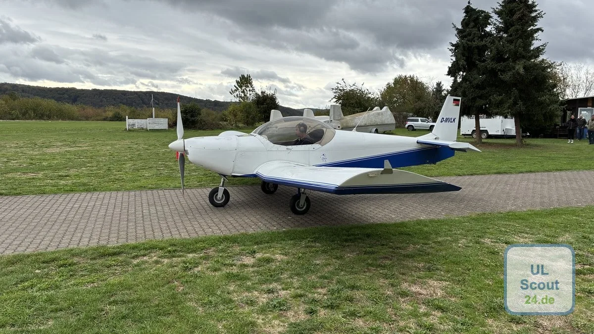 Exterior view of a 2023 ATEC Faeta 321 NG, OK-BUV15.