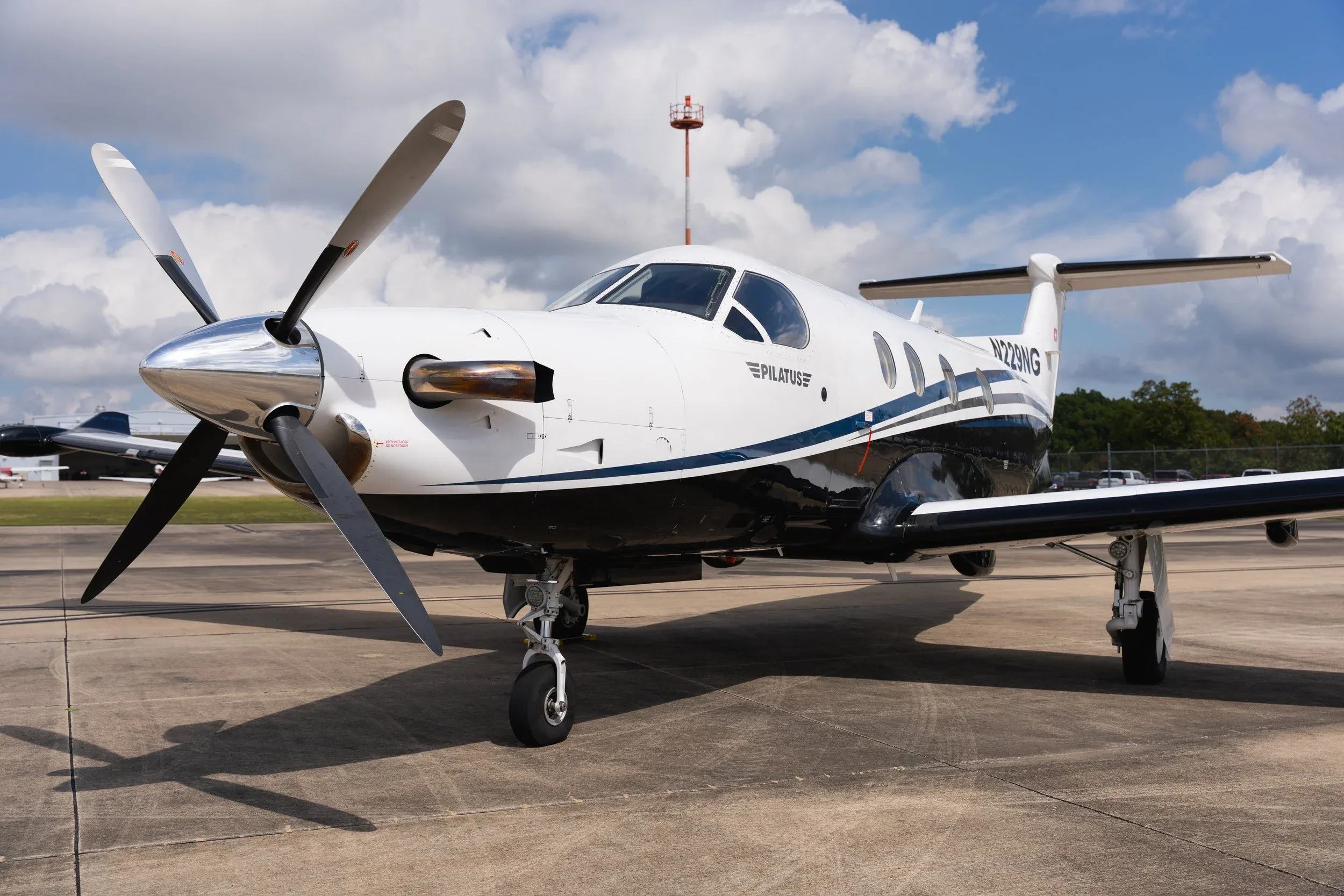 Exterior view of a 2010 Pilatus PC-12 NG — Aircraft Executives.