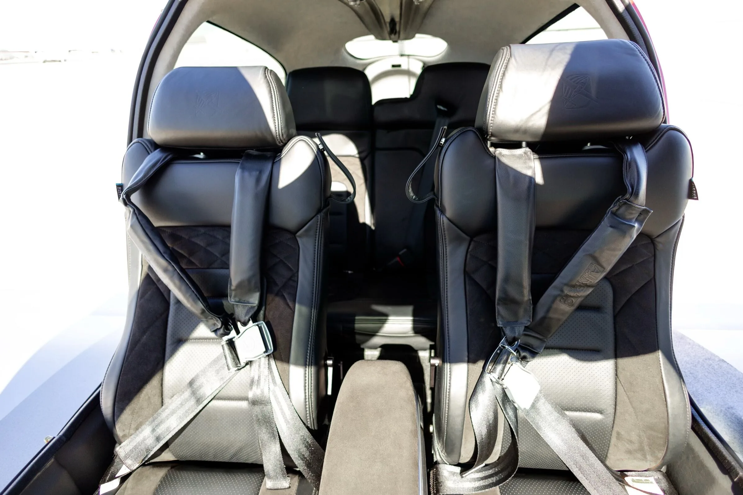 Cabin interior of a 2024 Cirrus SR22-G7 TURBO.