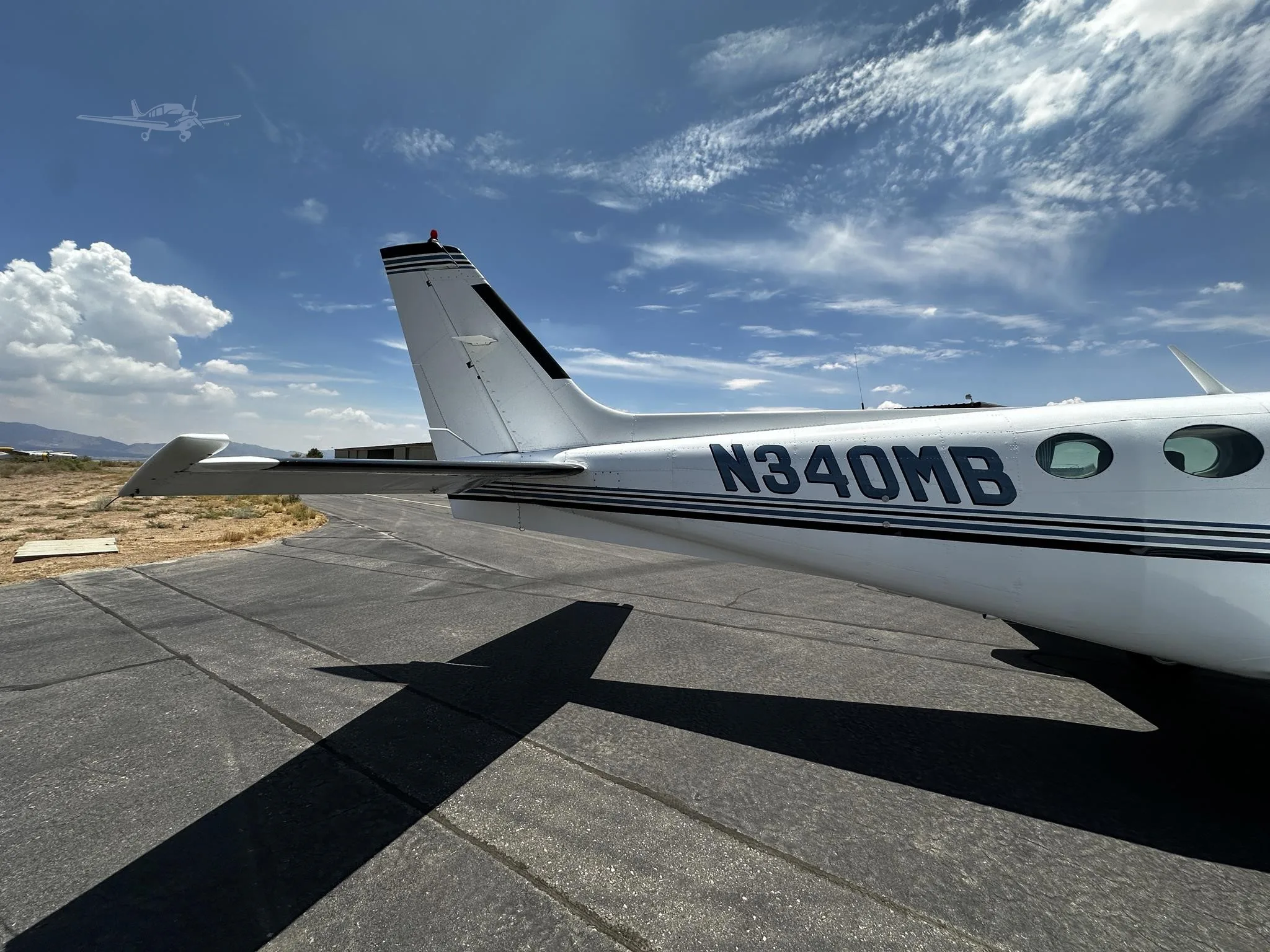 Marketing image of a 1982 CESSNA 340A.