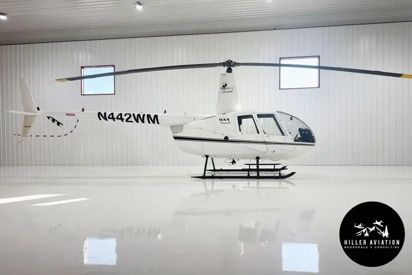 Exterior view of a 1949 Hiller, UH-12A.