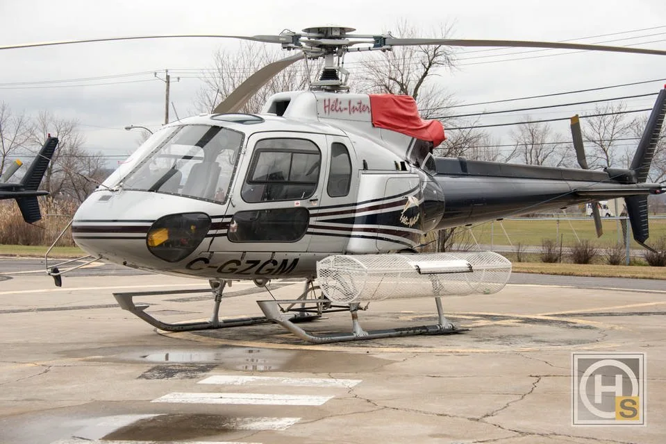 Exterior view of a 2003 Eurocopter AS350 B2.