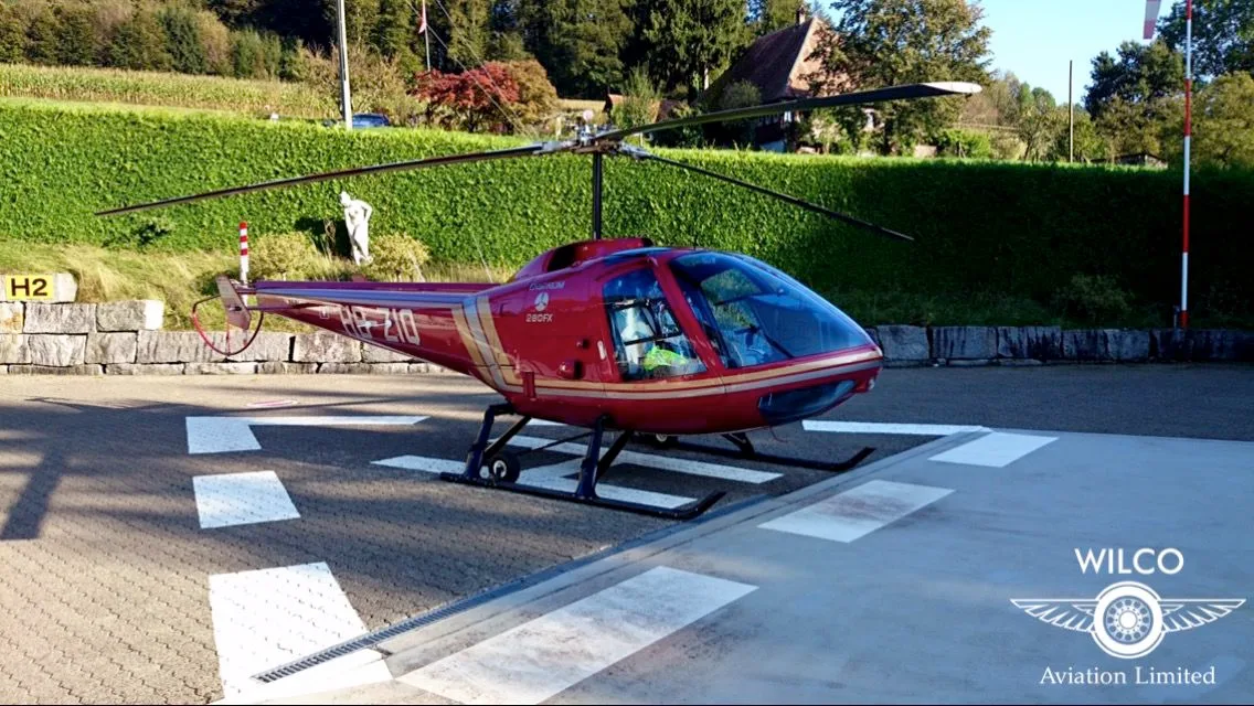 Exterior view of a 2007 Enstrom 280FX.
