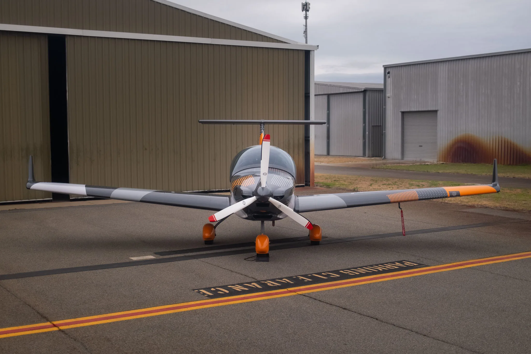 Exterior view of a 2022 Dova DV-1 Skylark.