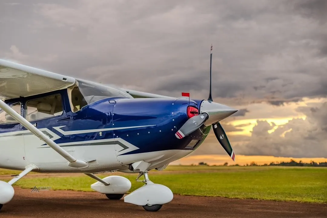 Exterior view of a 2018 CESSNA 182T SKYLANE, Z-DSA.