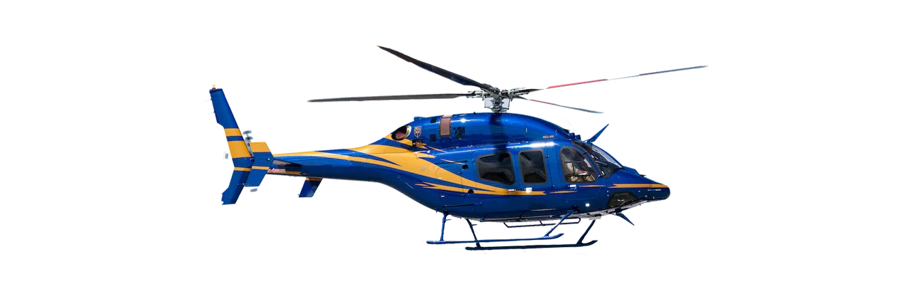 Marketing image of a Bell 429 aircraft.