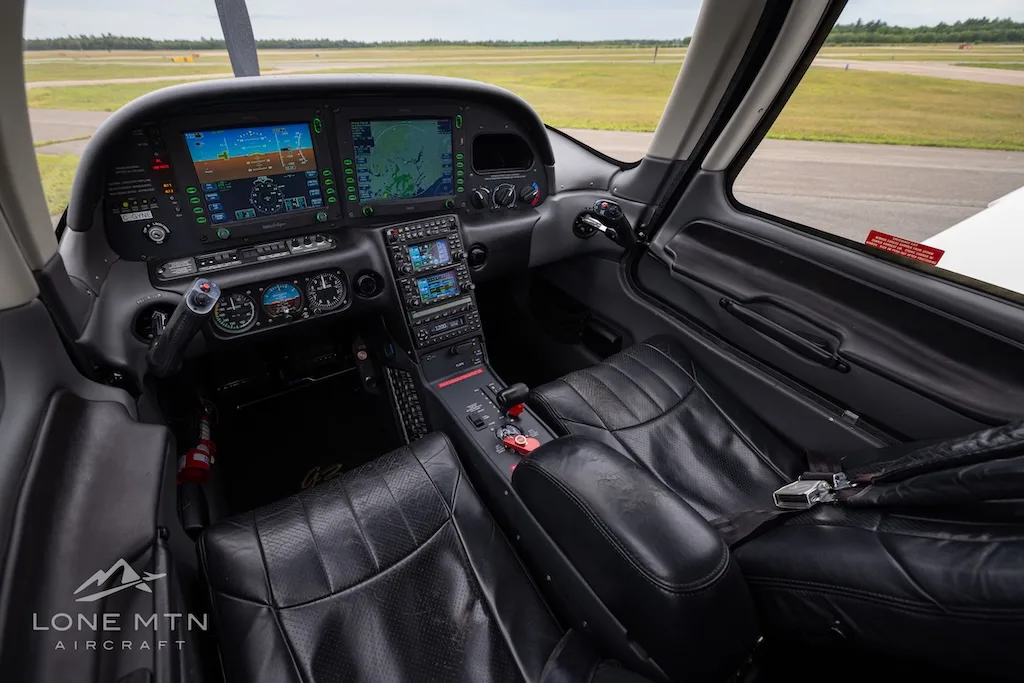 Avionics suite of a 2008 Cirrus SR20 G3.