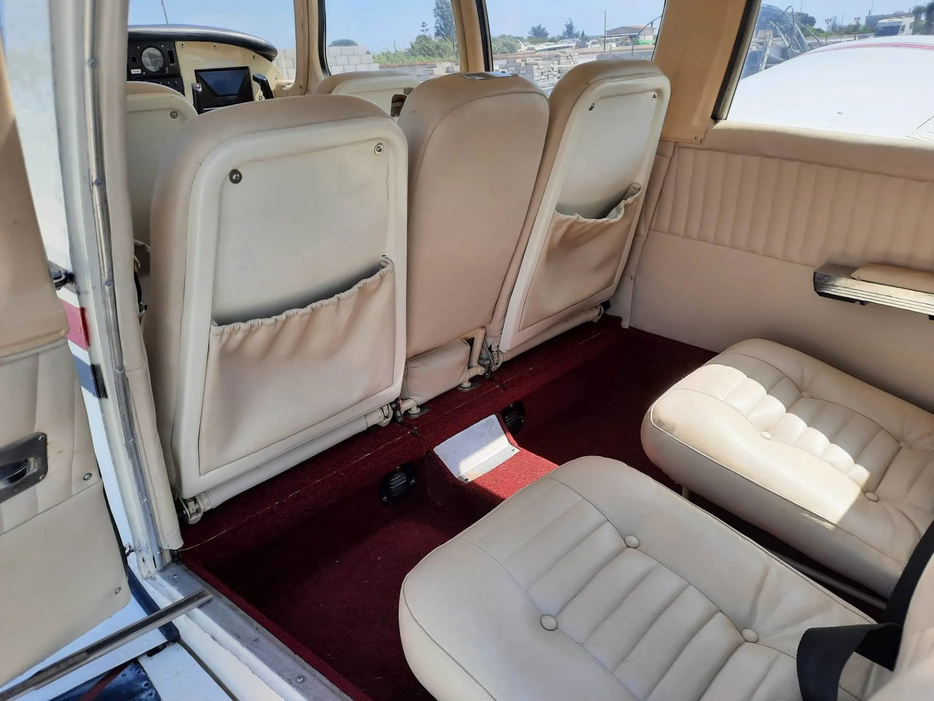 Cabin interior of a 1973 Piper PA-32-300 Cherokee Six.