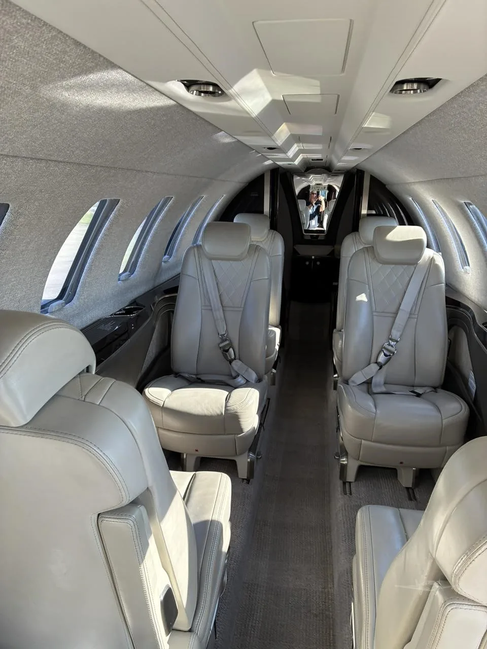 Cabin interior of a 2021 CESSNA CITATION CJ4 GEN 2.