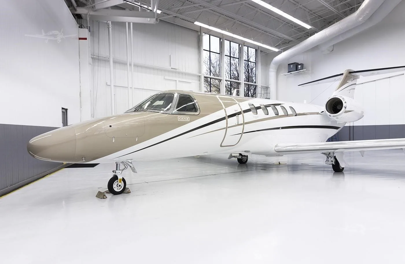 Exterior view of a 2023 CESSNA CITATION CJ4 GEN 2, N705MJ.