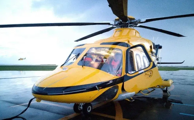 Exterior view of a 2010 Agusta AW139.
