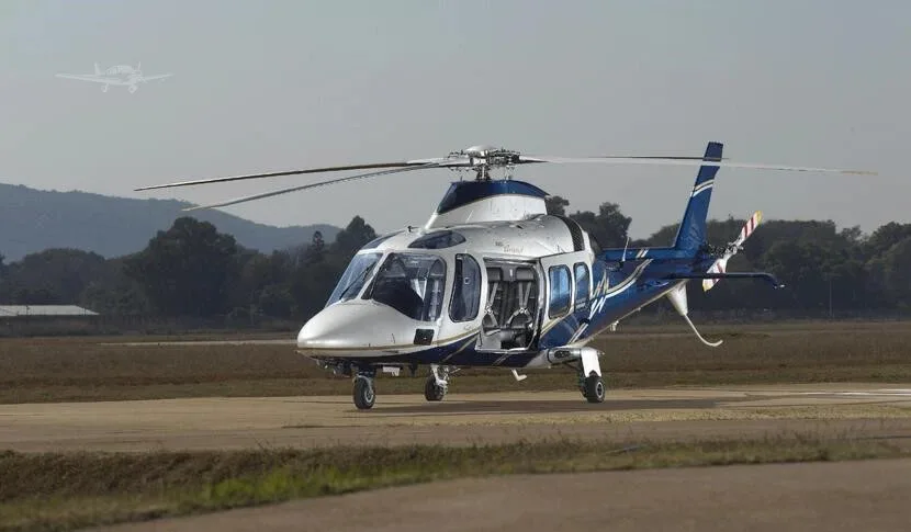 Exterior view of a 2009 AGUSTA A109SP.