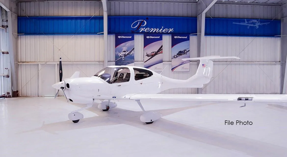 Exterior view of a 2026 DIAMOND DA40 NG, NTBD.