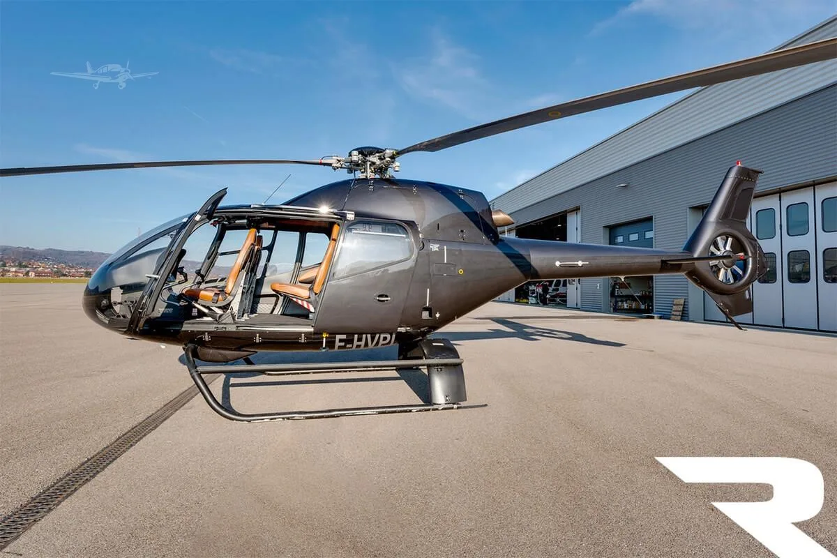 Exterior view of a 2002 EUROCOPTER EC120B.