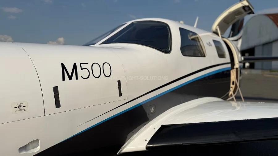 Marketing image of a 2019 Piper M500.