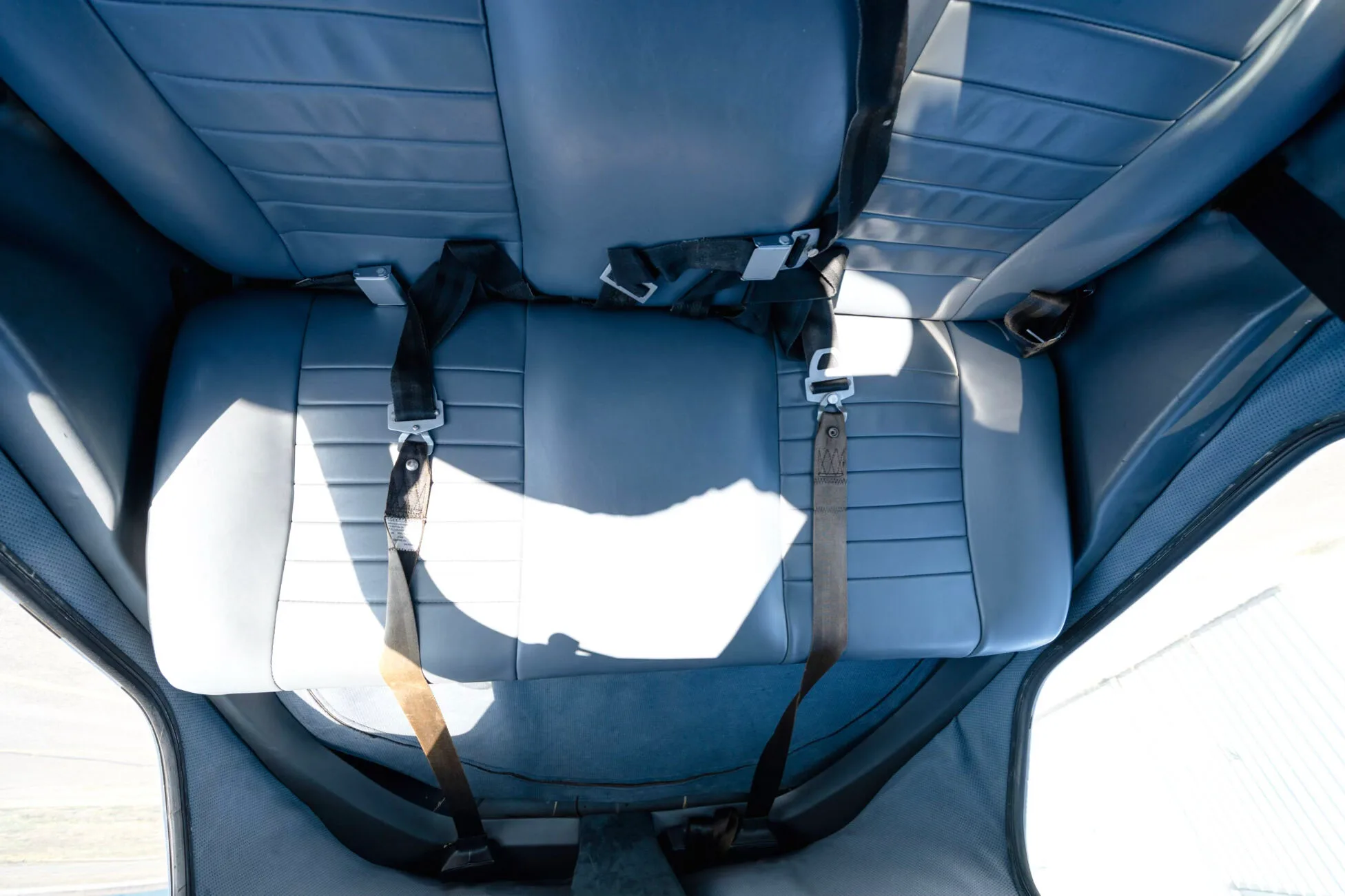 Cabin interior of a 1990 Socata TB-20 TRINIDAD.