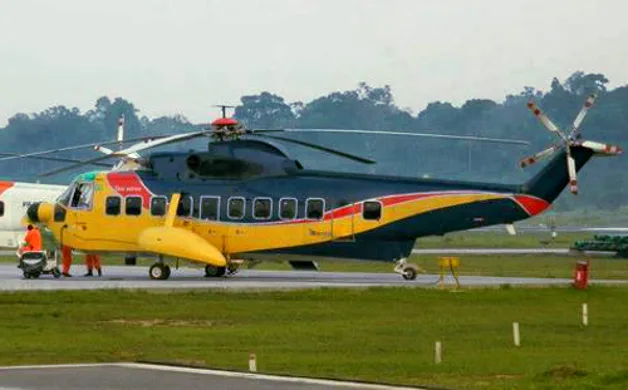 Exterior view of a 1980 Sikorsky S61N.