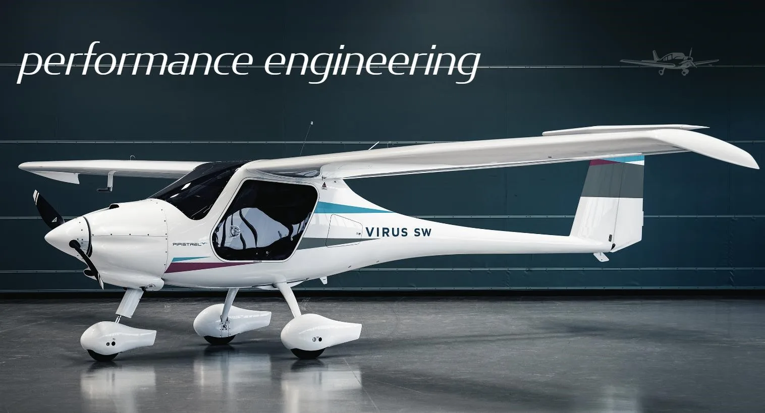 Marketing image of a 2026 PIPISTREL VIRUS SW.