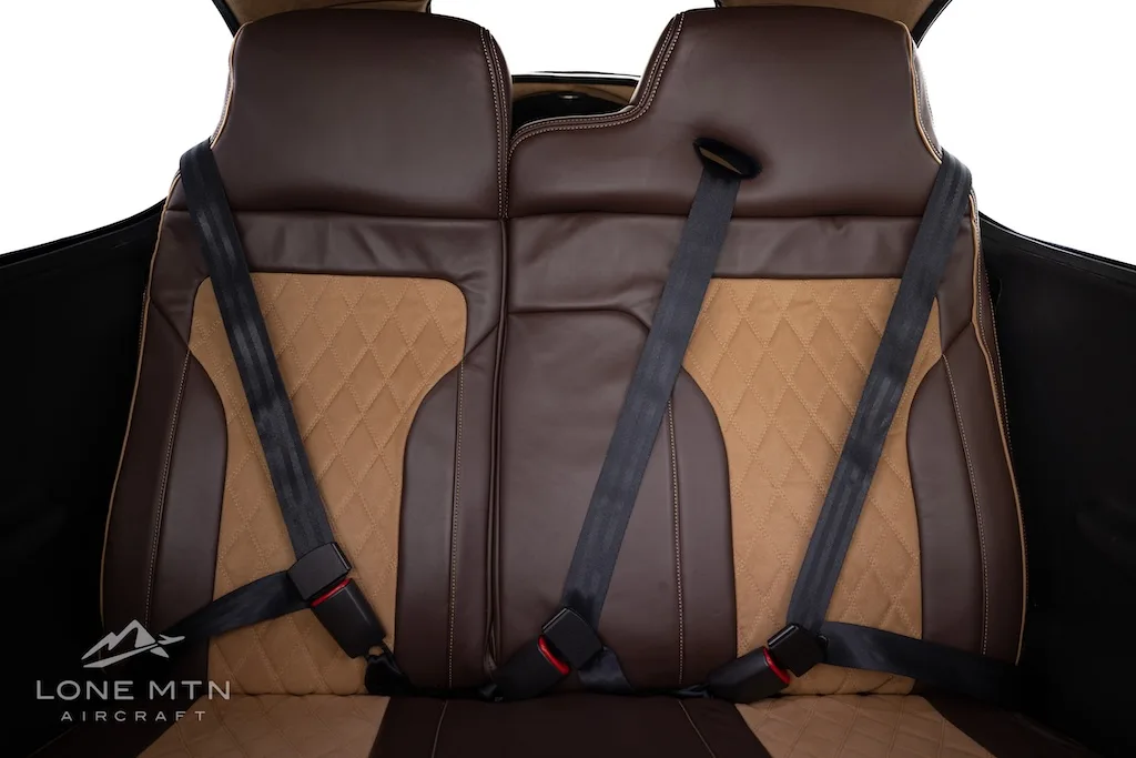 Cabin interior of a 2021 Cirrus SR22T G6 GTS.