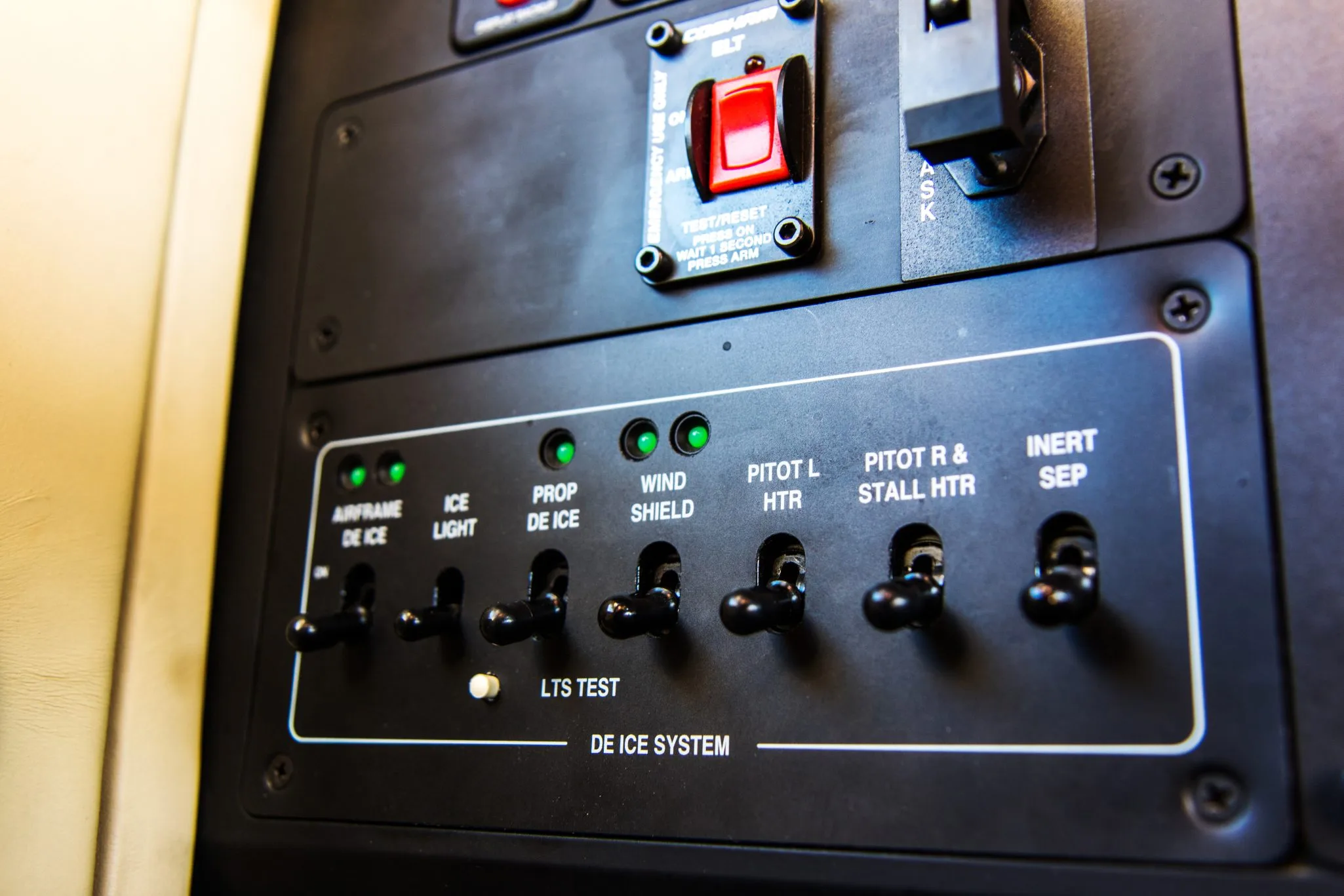 Avionics suite of a 2013 Daher TBM 850.