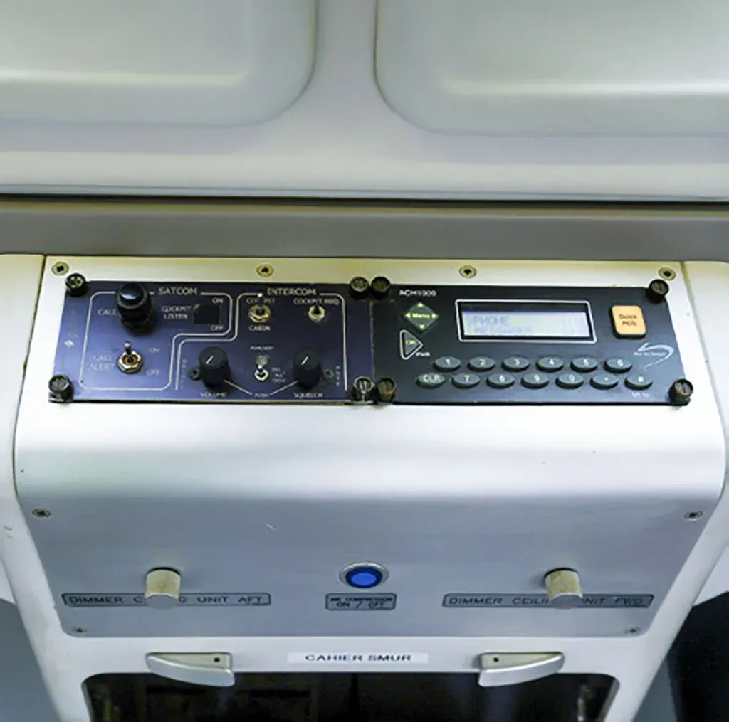 Avionics suite of a 2009 Beechcraft King Air B200 SN.