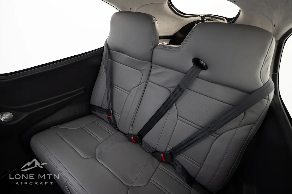 Cabin interior of a 2021 Cirrus SR22T G6.