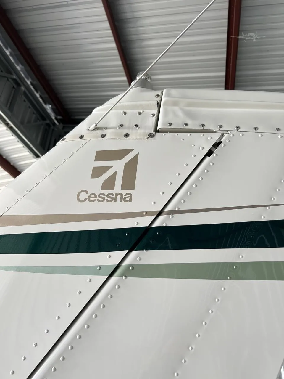 Exterior view of a 1972 CESSNA 182P SKYLANE, N20774.
