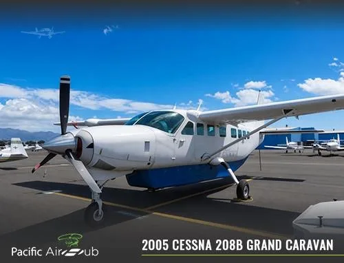 Exterior view of a 2005 CESSNA CARAVAN 208B GRAND.