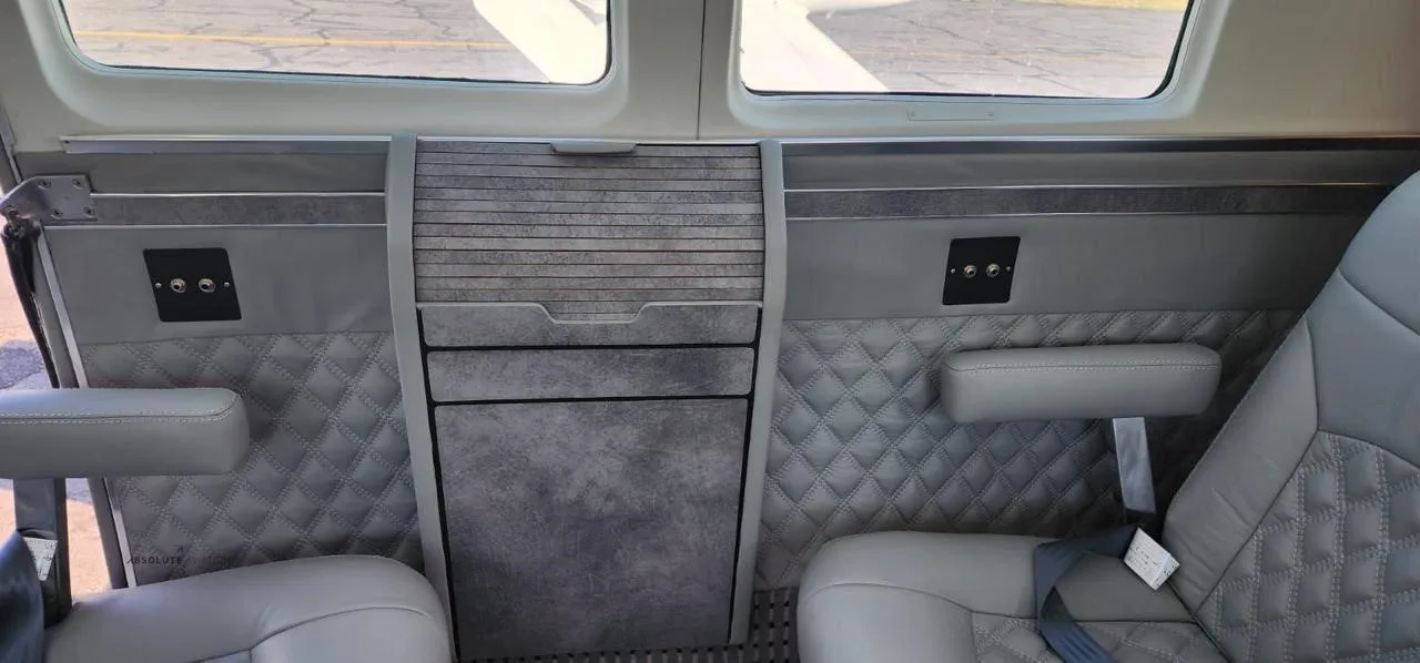 Cabin interior of a 1978 CESSNA 402B.