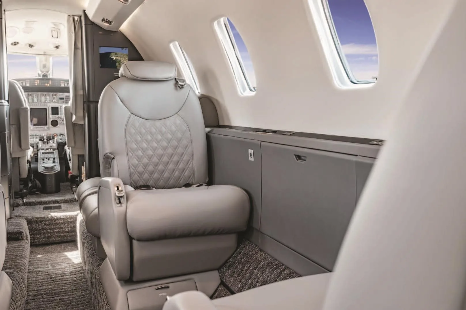 Cabin interior of a 2000 CESSNA CITATION EXCEL.