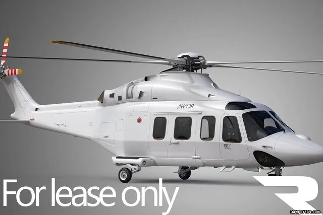 Marketing image of a 2026 Agusta AW139.