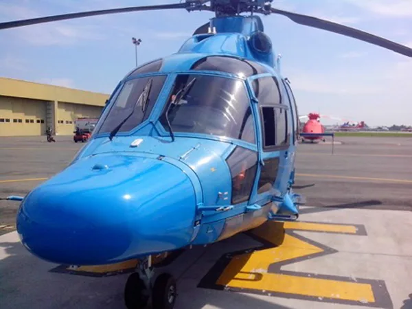 Exterior view of a 2007 Eurocopter ec 155b1.