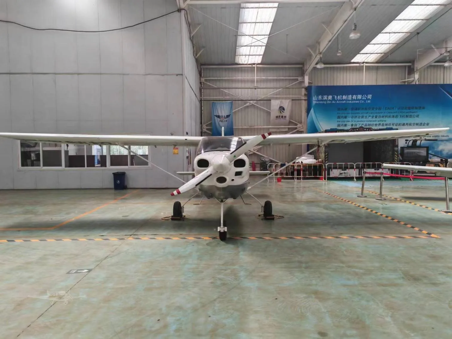 Exterior view of a 2018 TECNAM P2010.