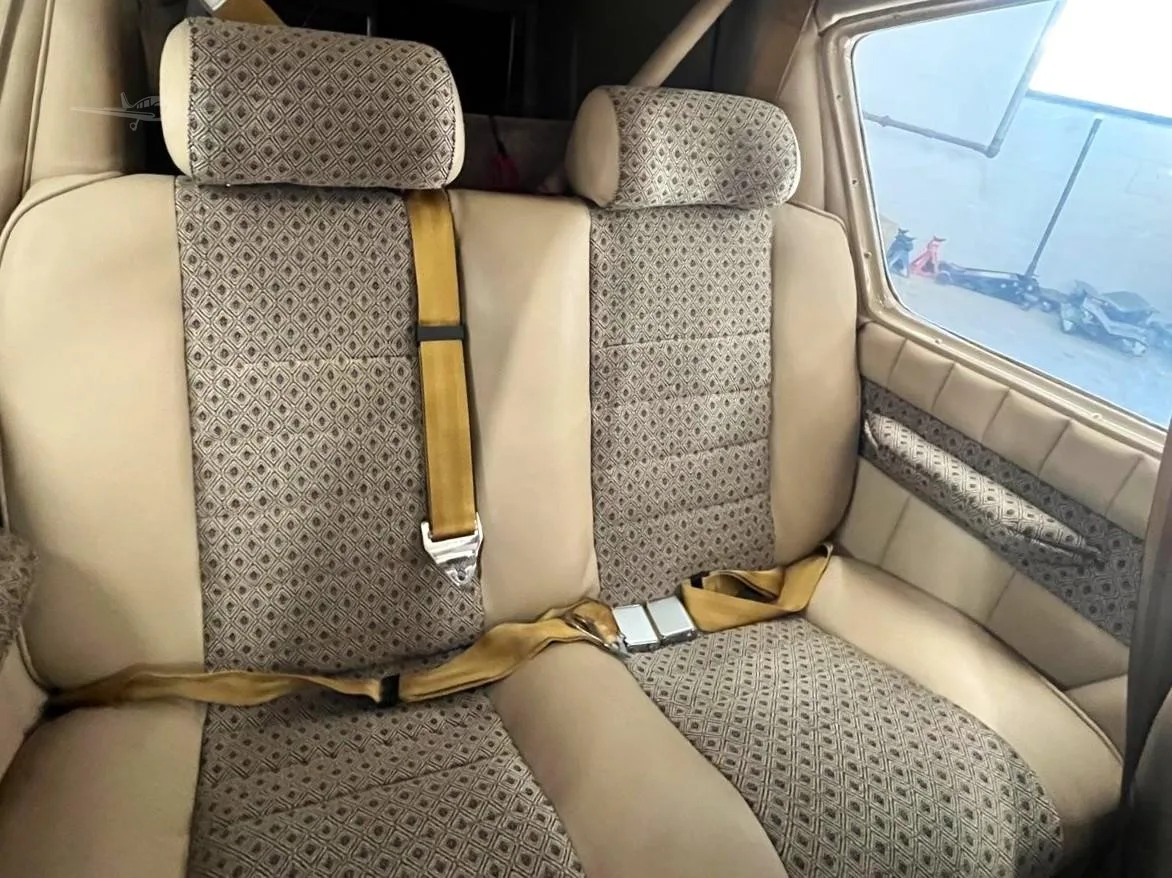 Cabin interior of a 1974 BELLANCA 17-30A SUPER VIKING.