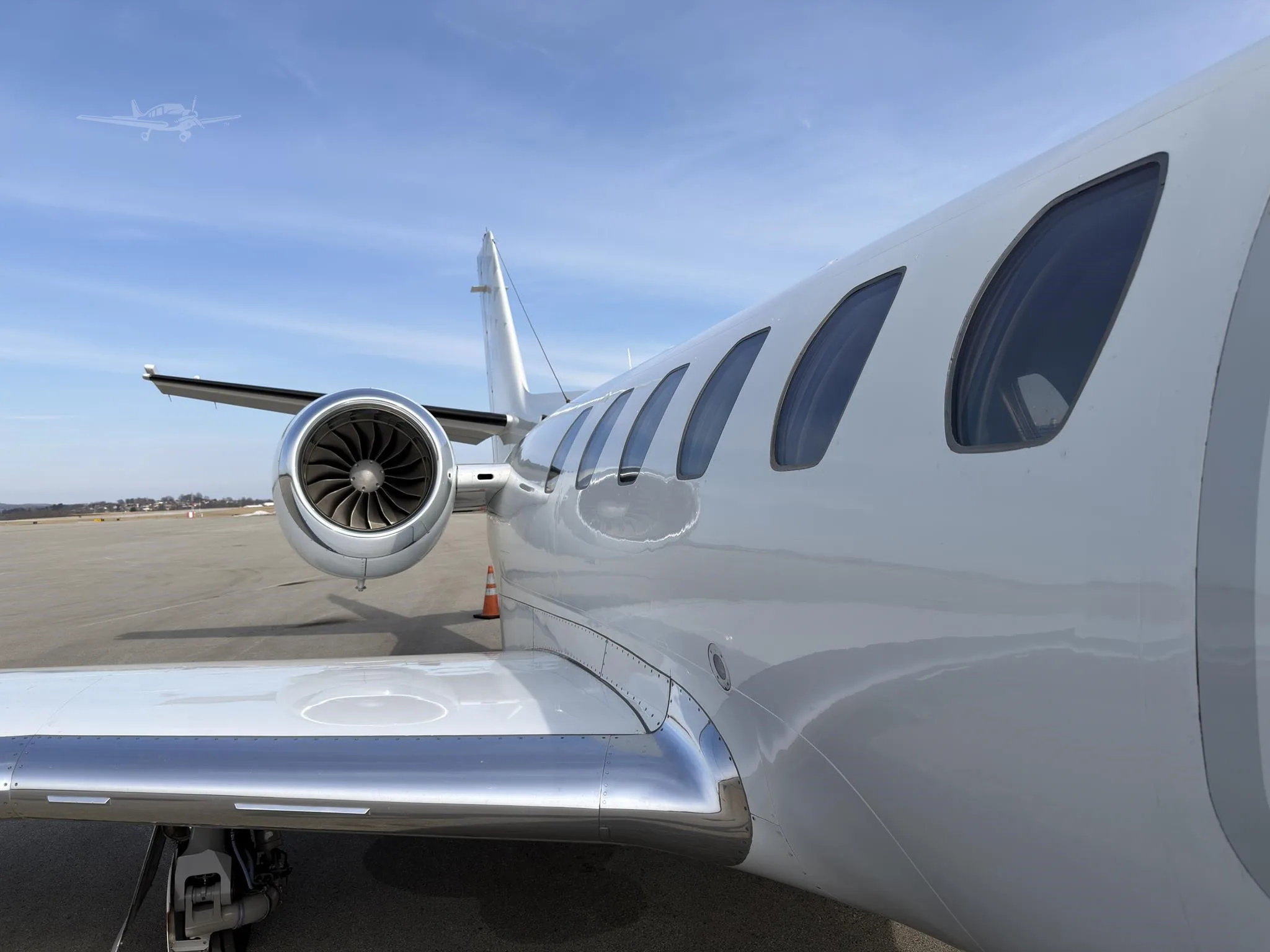Exterior view of a 2002 CESSNA CITATION ENCORE.
