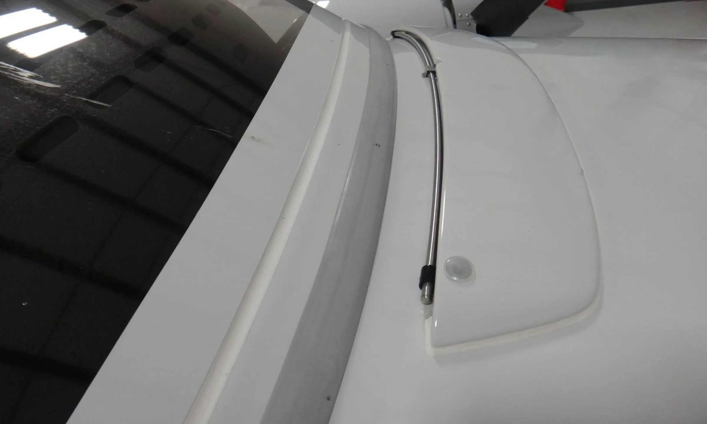 Engine detail of a 2007 Diamond DA42 Twin Star.