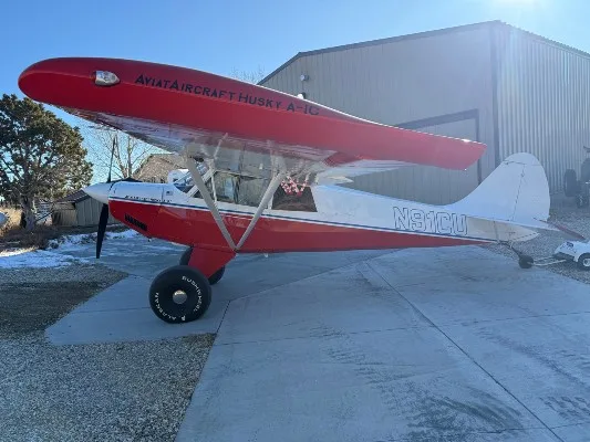 Marketing image of a 2023 Aviat Husky A-1C.