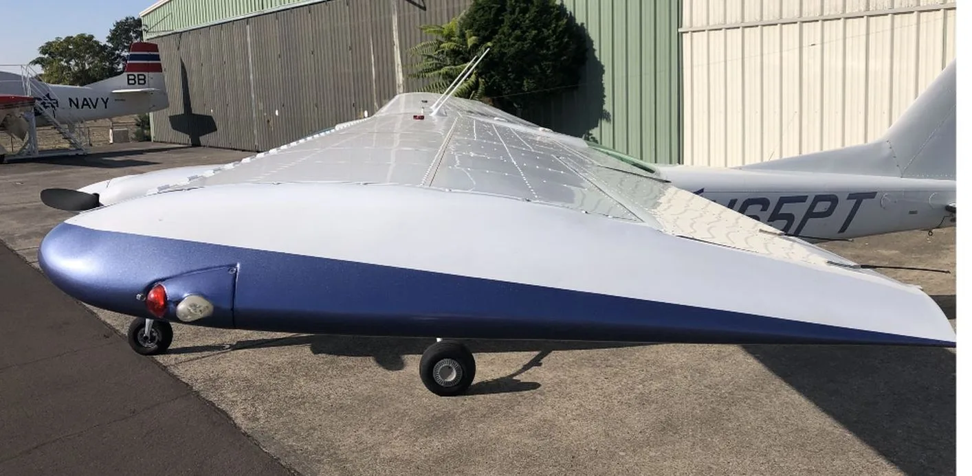 Exterior view of a 1977, N65PT.