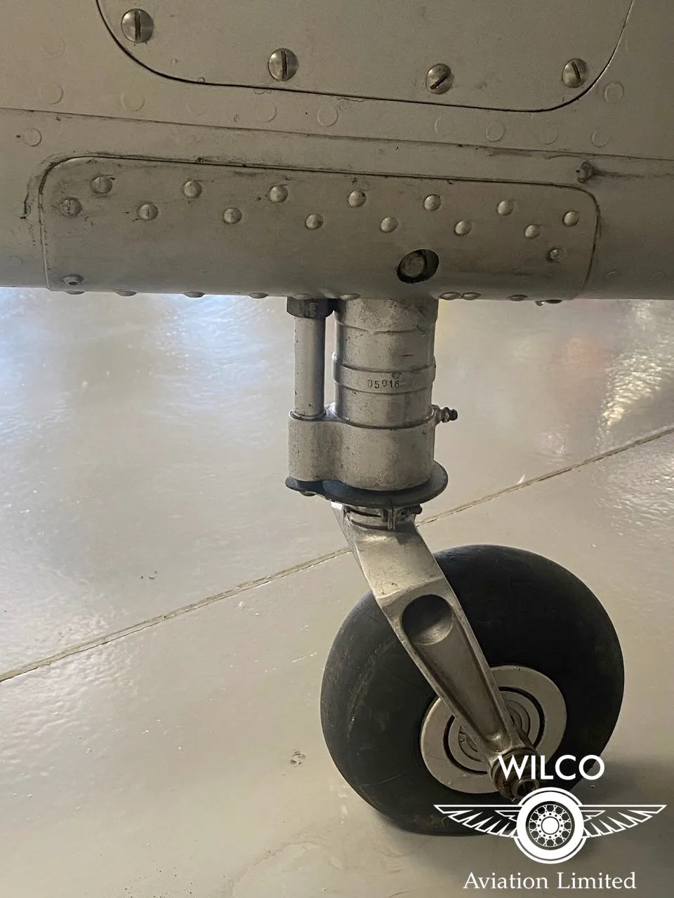Engine detail of a 1982 Yakovlev Yak-50.