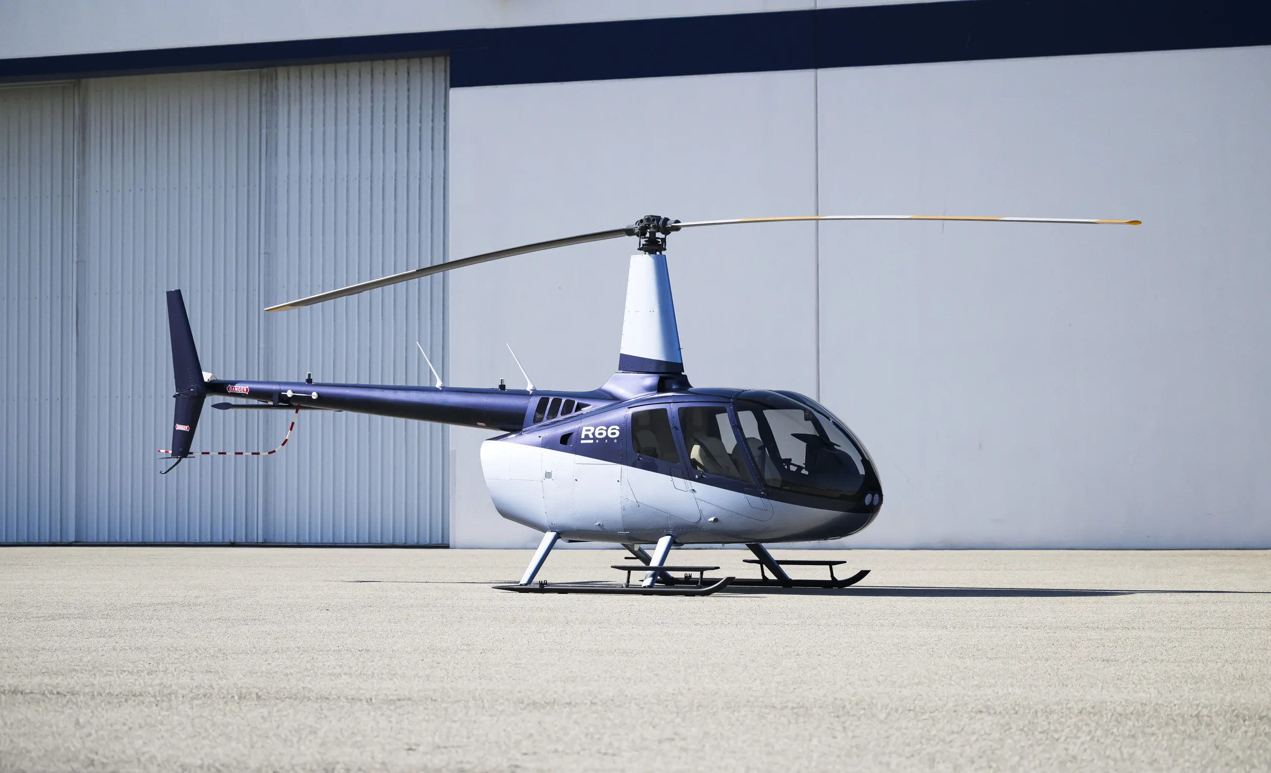 Exterior view of a 2025 Robinson R22 Beta II Helicopter.