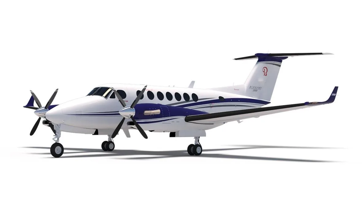 Marketing image of a 2025 BEECHCRAFT KING AIR 360.