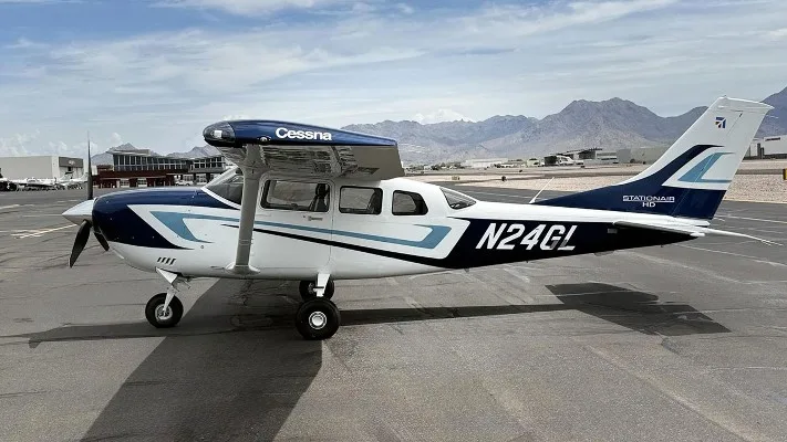 Exterior view of a 2026 Cessna T206H.