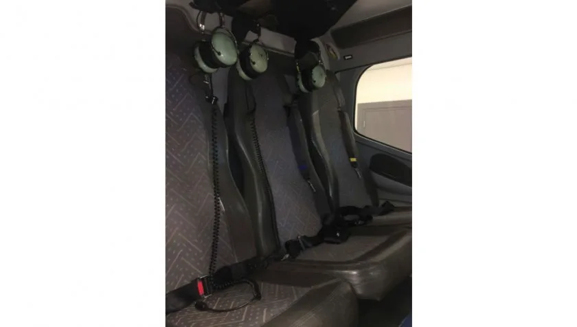 Cabin interior of a 2008 Eurocopter EC120B 1534.