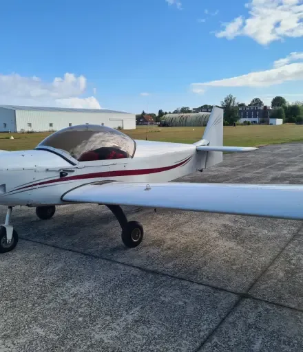Exterior view of a Cessna Skylane Airlony.