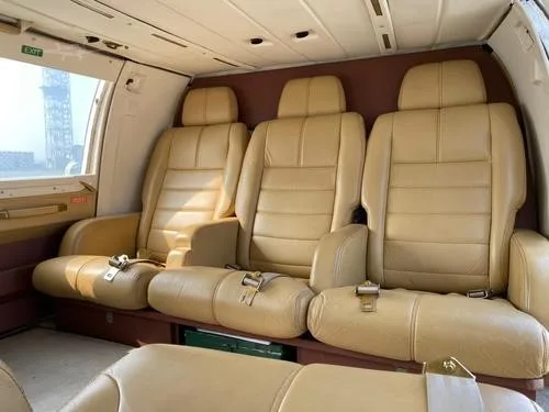 Cabin interior of a 1997 AIRBUS AS365N2.