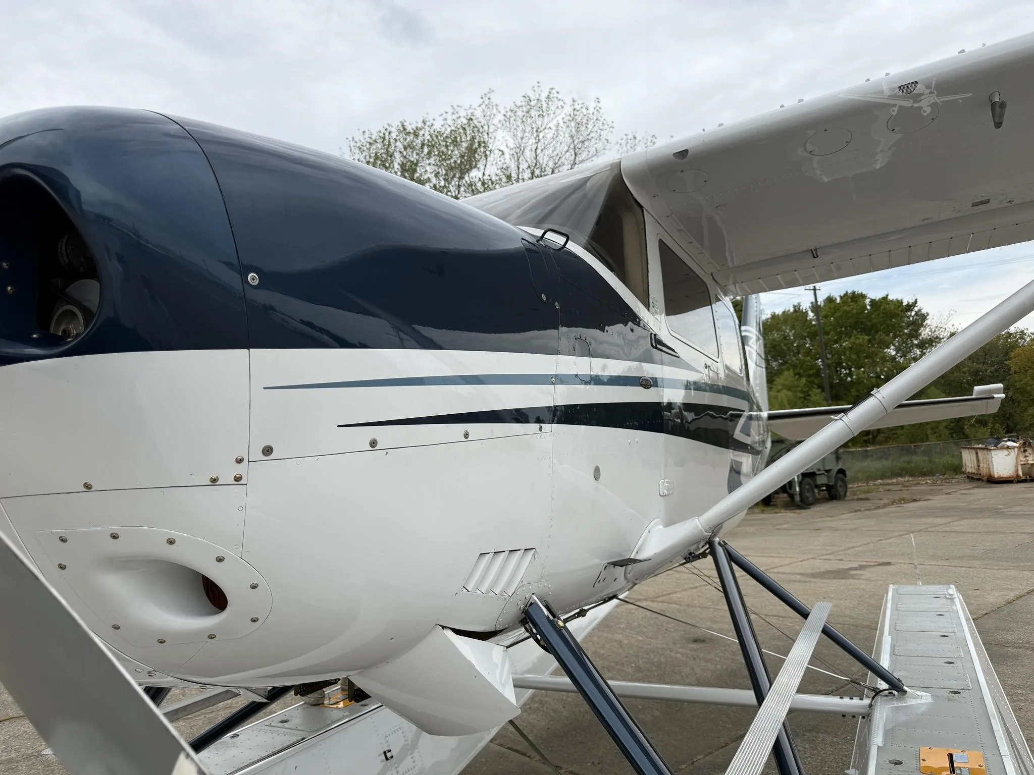 Exterior view of a 2007 CESSNA TURBO 206H AMPHIBIAN, N793HF.
