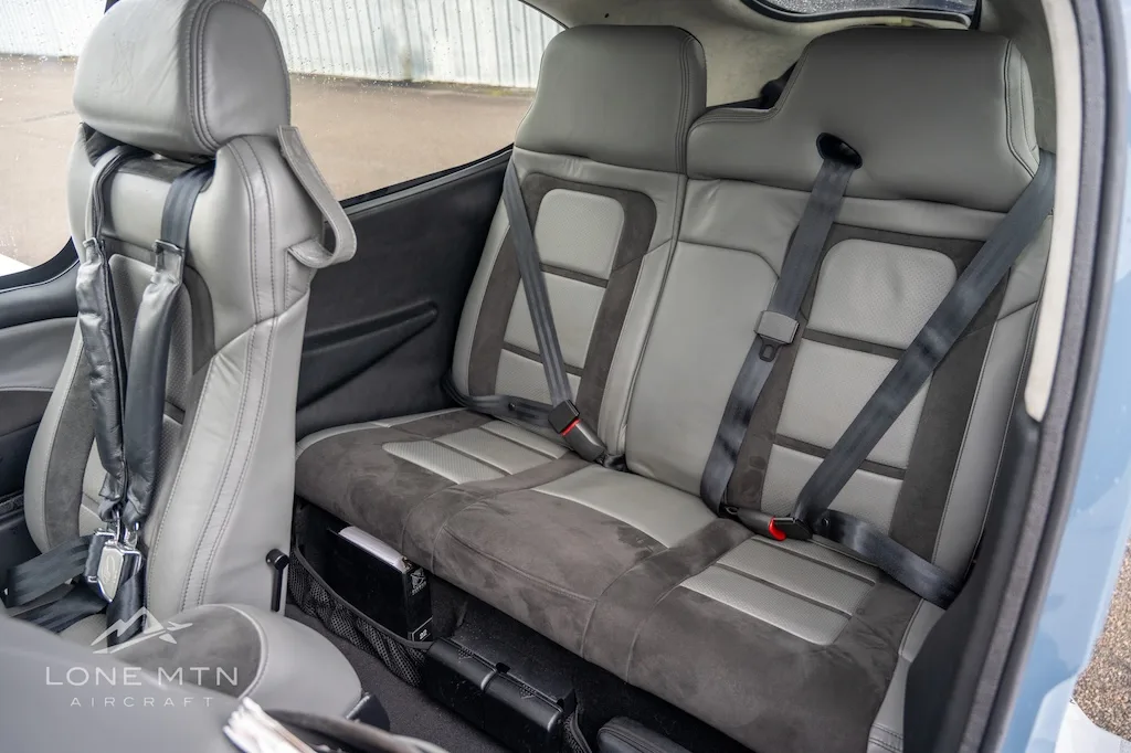 Cabin interior of a 2020 Cirrus SR22 G6 GTS.