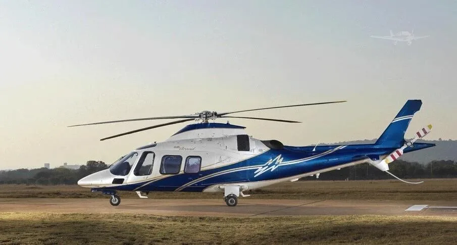Exterior view of a 2009 AGUSTA A109SP.