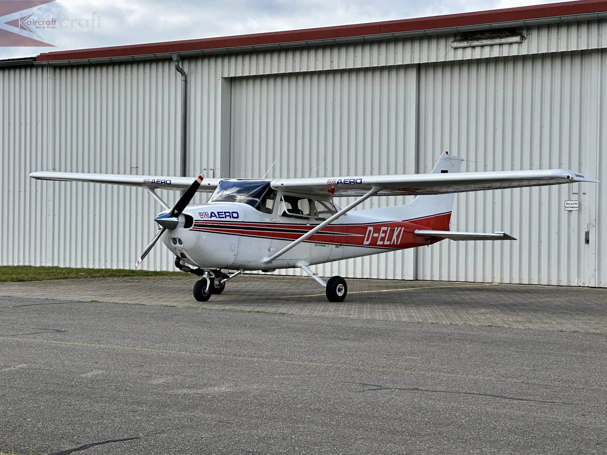 Exterior view of a 1979 Cessna 172.