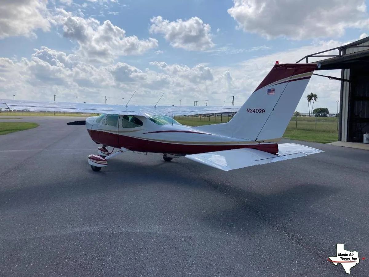 Exterior view of a 1970 Cessna Cardinal 177B.